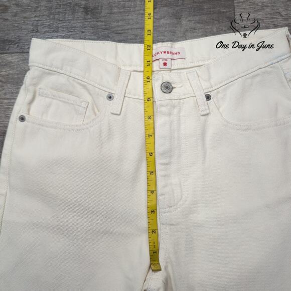 Lucky Brand 90s Loose High Rise Crop Jeans Size 2 - Picture 4 of 6